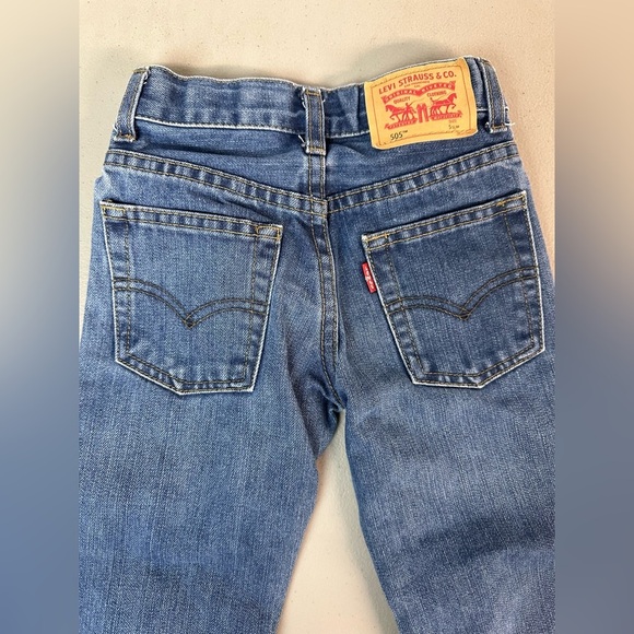 Boys 505 Levi’s 5 Slim - Picture 5 of 6